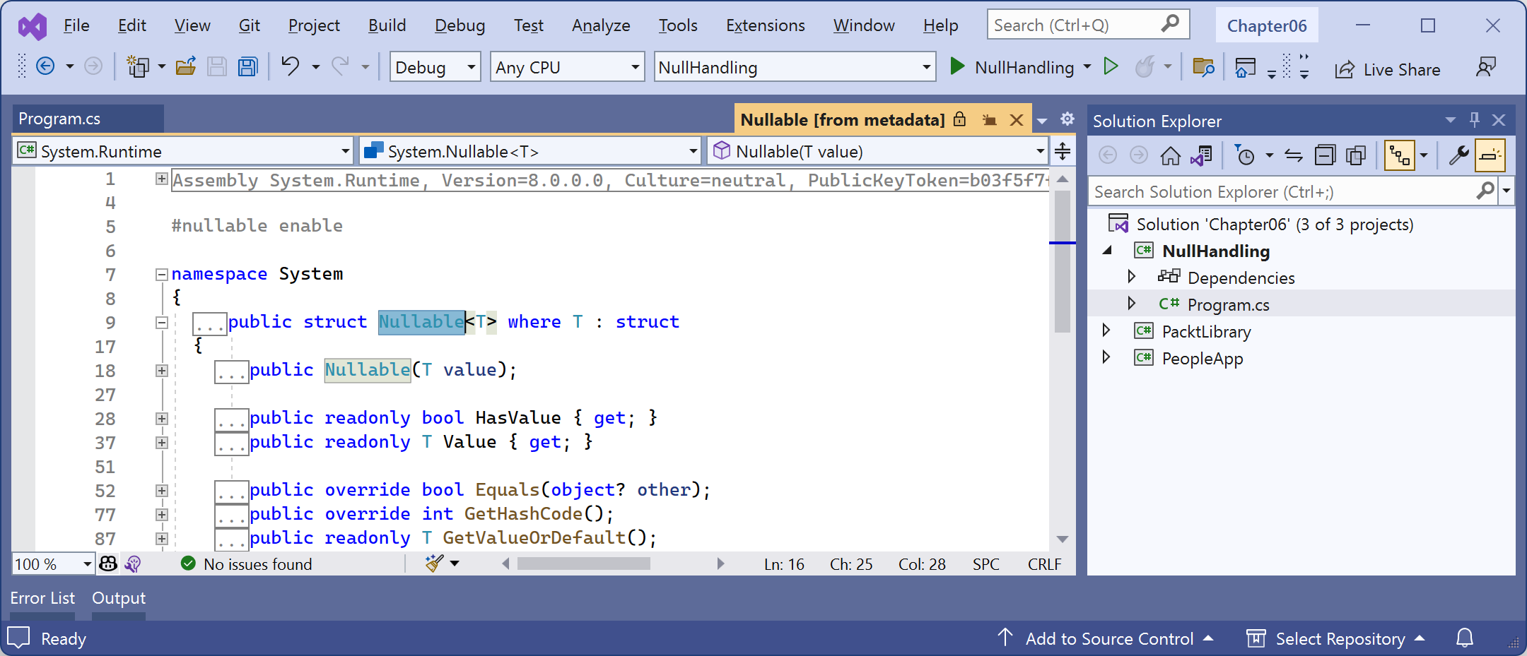 Figure 6.2: Revealing Nullable<T> members